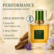 Aodhy Sandalwood 33 | Long-Lasting Woody Unisex Perfume – 50ml 1.76 oz